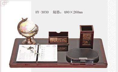 HY3030红木台历 办公桌上的文化美学与实用艺术